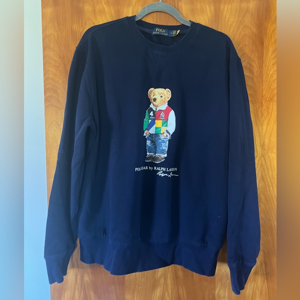 Polo Bear by Ralph Lauren Navy Crewneck Sweatshirt